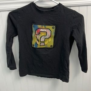 Kids super Mario long sleeve
